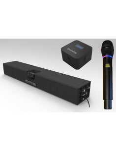 Soundbar con WebCam 4K e 2 Radioicrofoni UHF Empire per le scuole