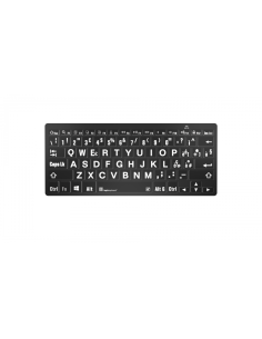 Tastiera Nero/Bianca XL MINI - Bluetooth per le scuole