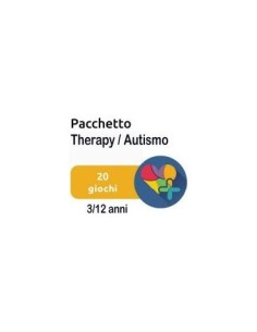 Pacchetto therapy/autismo - 25 attività 3/12 anni per le scuole