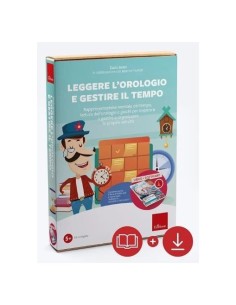 Leggere l'orologio e gestire il tempo (KIT Libro + Software) per le scuole.