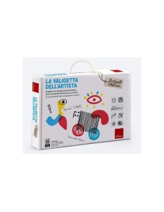 La valigetta dell'artista per le scuole.