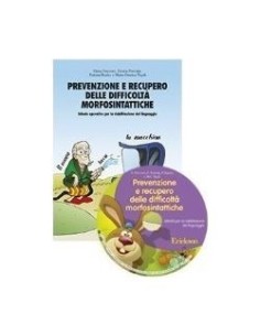 Prevenzione e recupero delle difficoltà morfosintattiche (KIT: Libro + CD-ROM) per le scuole.