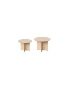 Tavoli riunione con gambe a croce per le scuole.