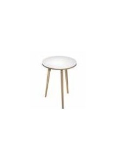 Tavolo rotondo alto - linea woody per le scuole.