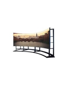 Display ledwall curvo per le scuole.