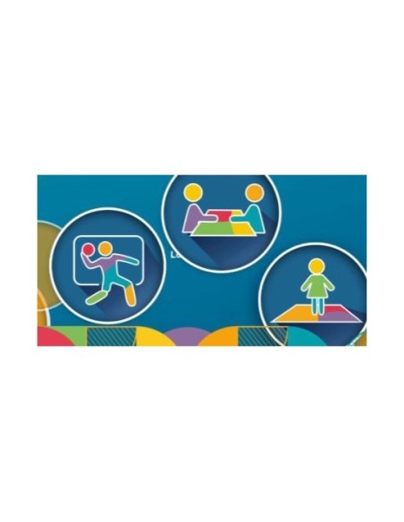 Funtronic FunFloor Mobile 3 in 1 Pavimento/Tavolo/Parete per le scuole.