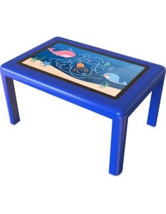 Tavolo interattivo Atlantis Zero Edge 43" - 2025 per le scuole. Prodotto educativo.