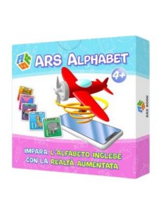 ARS Alphabet - alfabeto inglese singolo pacchetto di card - ARS Book per le scuole.