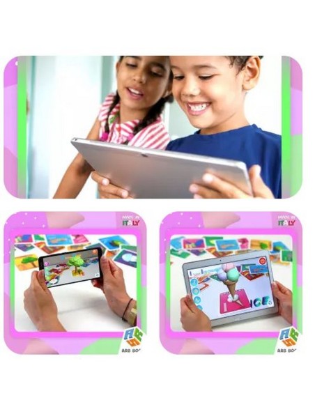 ARS Alphabet - alfabeto inglese singolo pacchetto di card - ARS Book per le scuole.