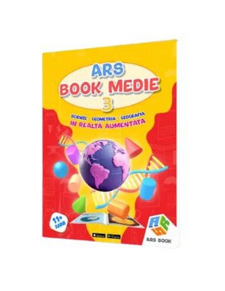 ARS Book medie 3 - Kit classe con 25 book e 50 attivazioni - ARS Book per le scuole.